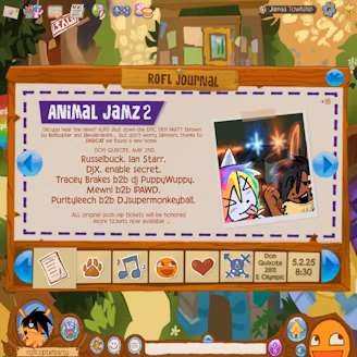 Animal Jamz Title Card