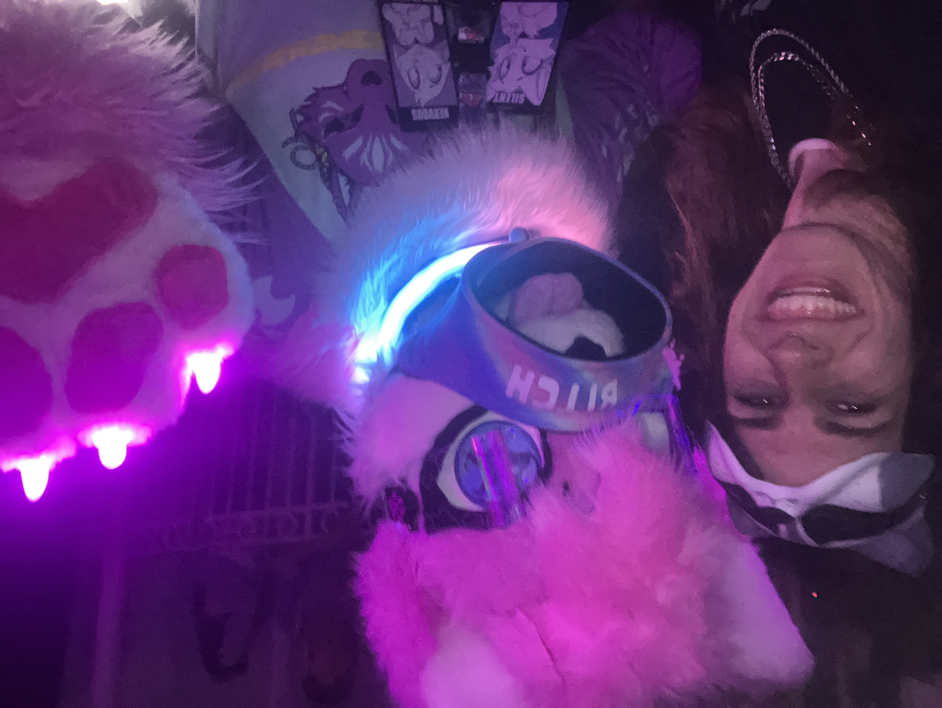 Furry with Glowing paws